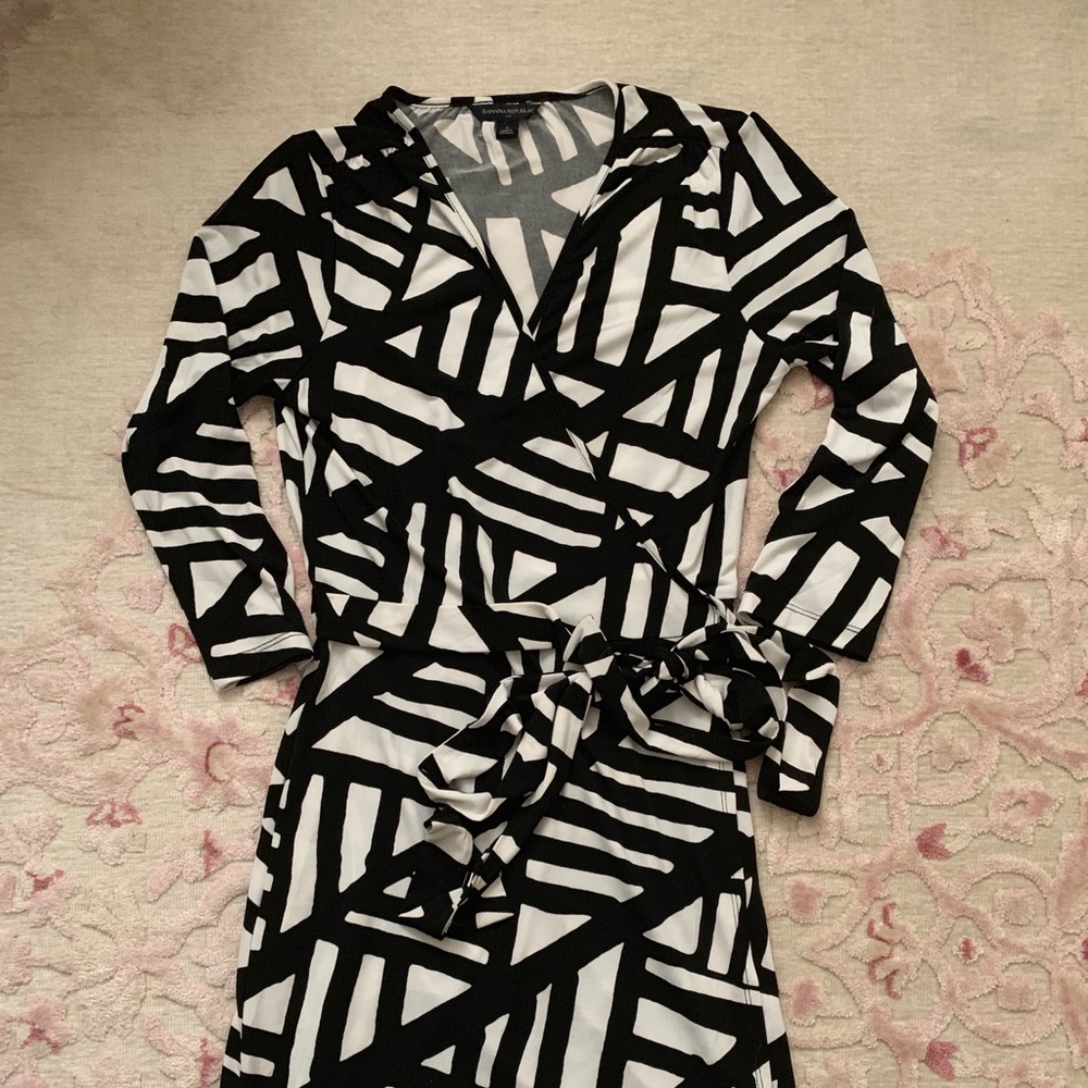 Banana republic wrap dress